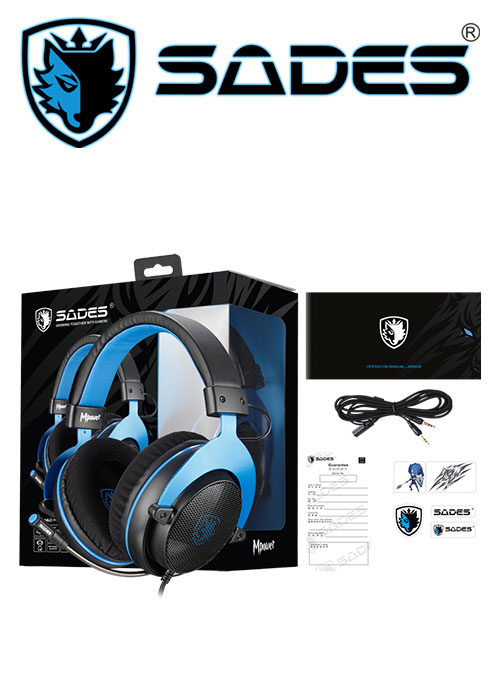 PS4 M-Power Gaming Hedset (Sades)