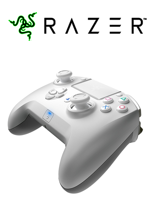 PS4 Raiju TE Wireless And Wired Gaming Controller Mercury (Razer)