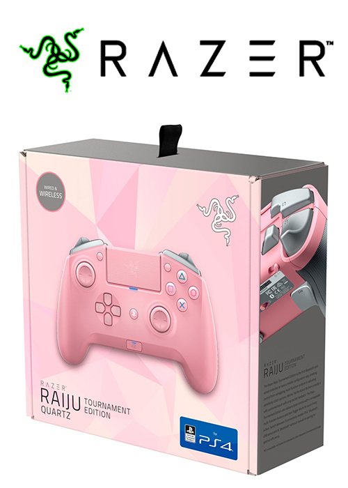 PS4 Raiju TE Wireless And Wired Gaming Controller Quartz (Razer)