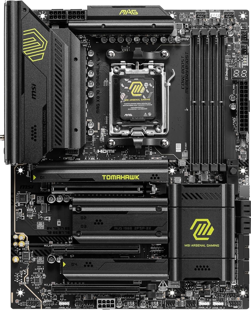 MAG X870E TOMAHAWK Wi-Fi ATX DDR5 AMD Ryzen Gaming Motherboard