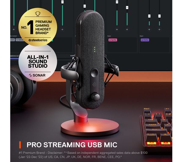  Steelseries Alias Microphone