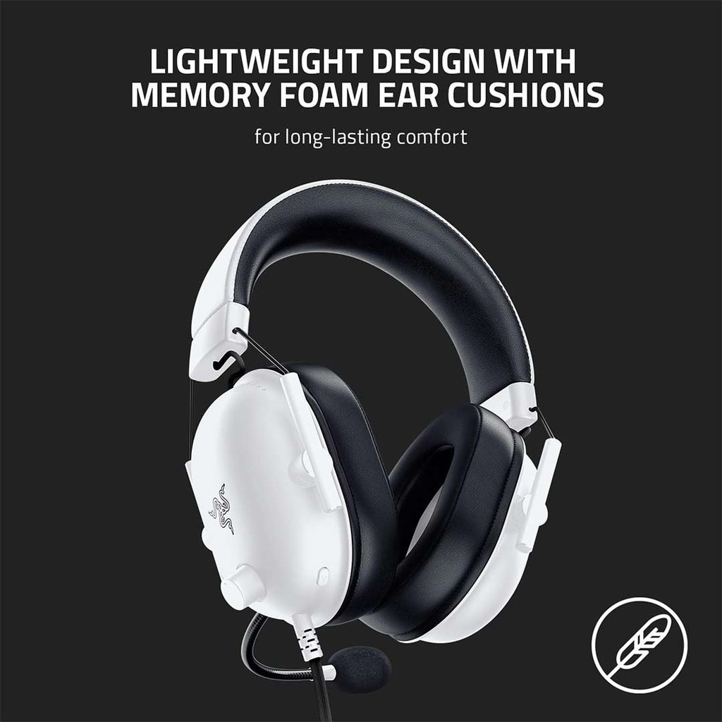 Razer Gaming Headset BlackShark V2 X - White