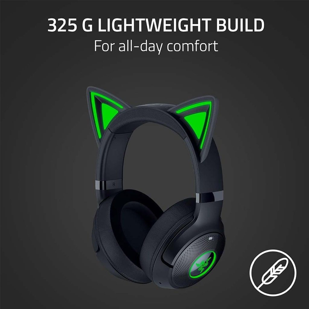 Razer Kraken Kitty V2 BT Wireless Gaming Headset Black