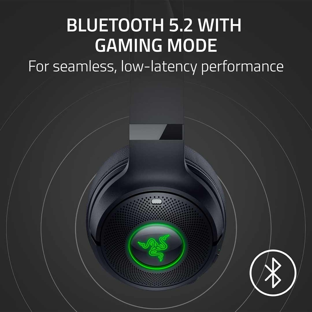 Razer Kraken Kitty V2 BT Wireless Gaming Headset Black