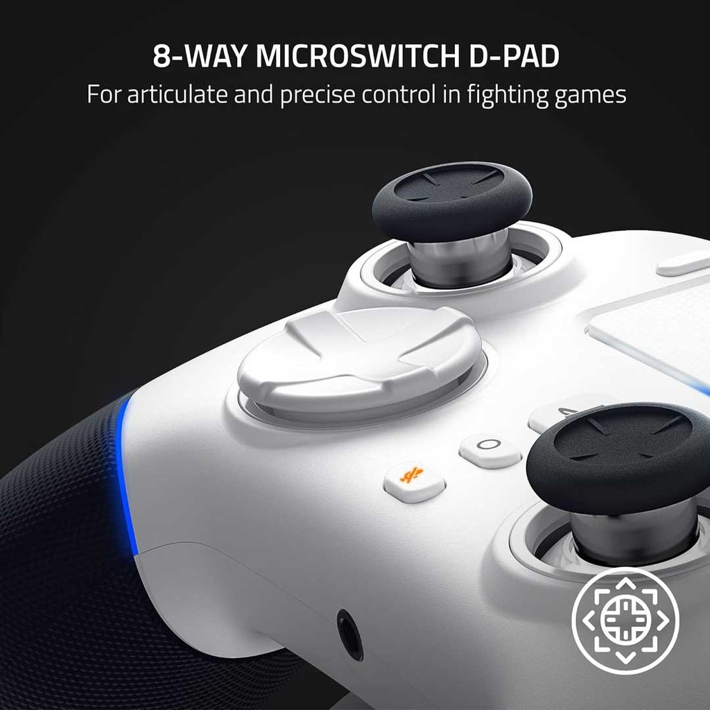 Razer Wolverine V2 Pro Wireless Pro Gaming Controller For PS5 & PC White PlayStation Licensed