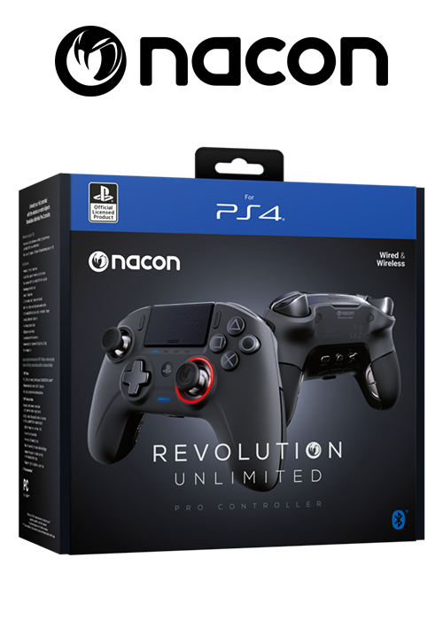 PS4 Revolution Unlimited Pro Controller Wired & Wireless (Nacon)
