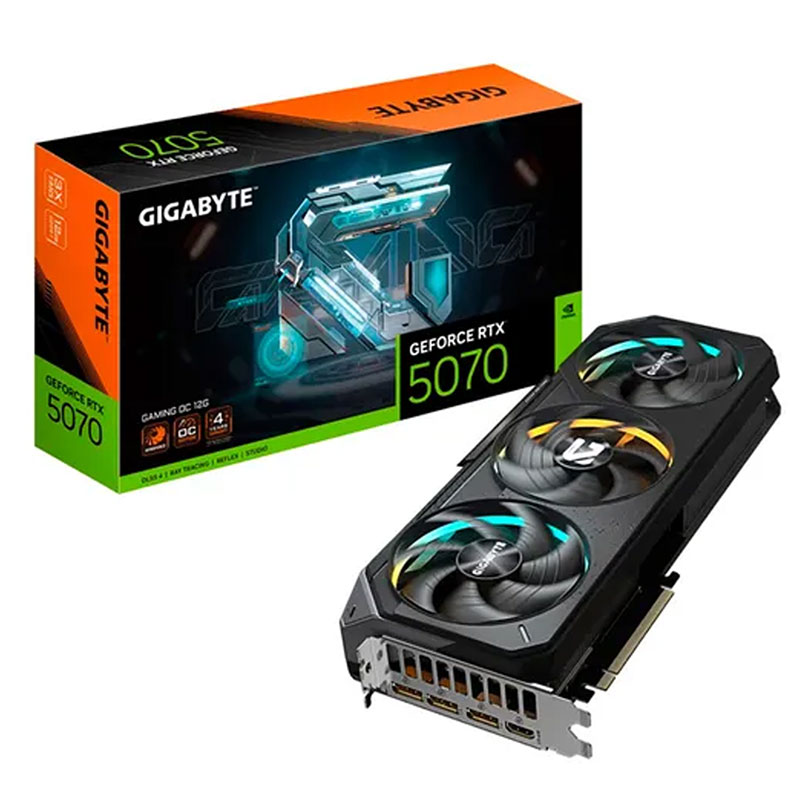 GIGABYTE GeForce RTX 5070 Gaming OC 12GB Graphics Card