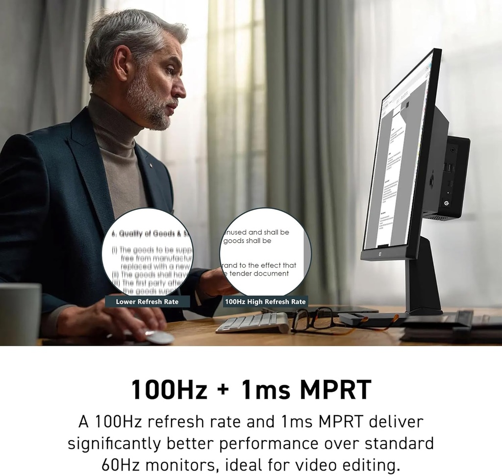 MSI Gaming Monitor MP225 FHD 22" Inch,100Hz,1Ms,1920 X 1080
