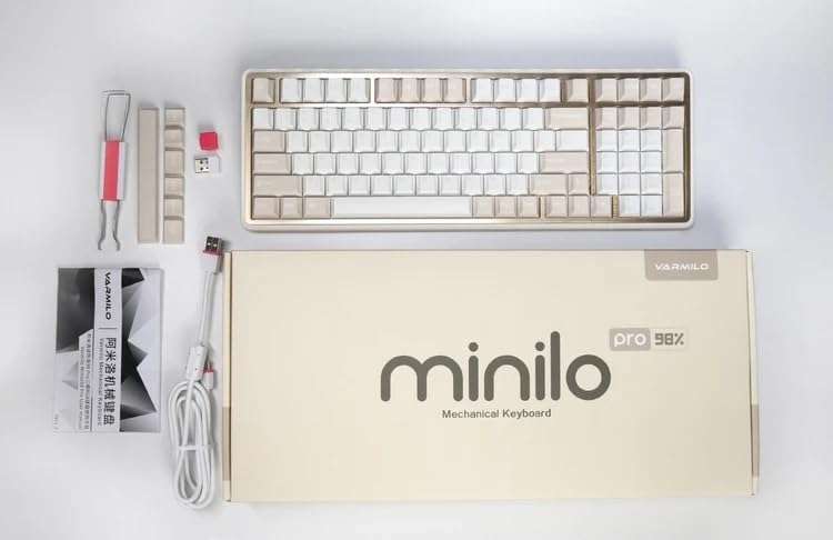 Varmilo Minilo98 Starstand Theme Prestige Light V2 Switches Keyboard