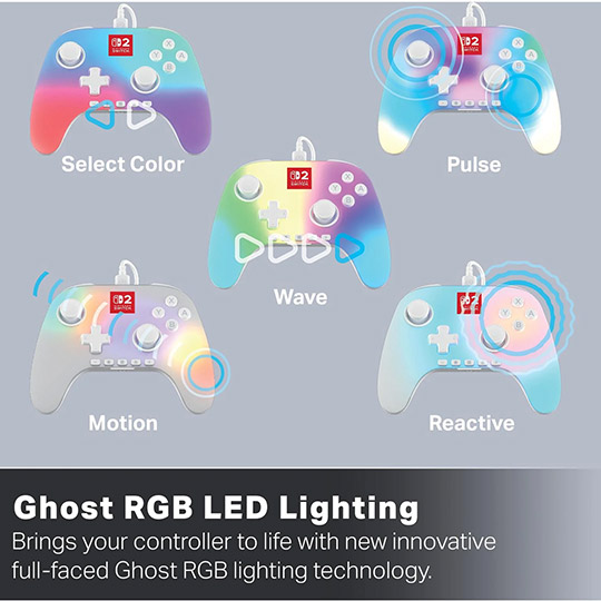 PowerA Advantage Wired Controller for Nintendo Switch 2- Lumectera