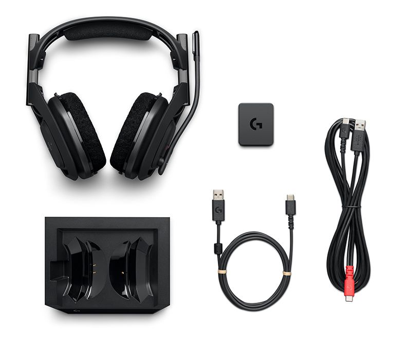 ASTRO A50 X Lightspeed Wireless Gaming Headset With Base Station - Black
