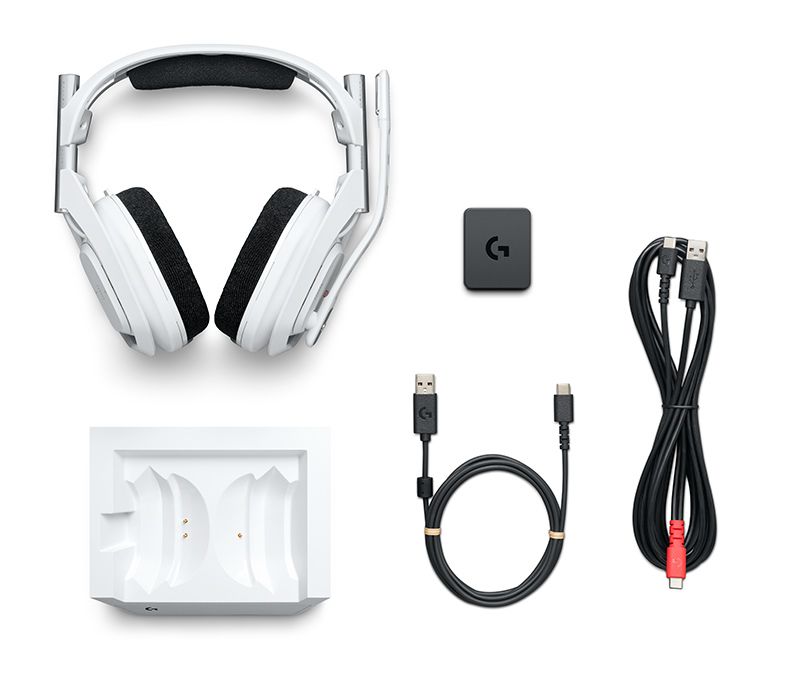ASTRO A50 X Lightspeed Wireless Gaming Headset With Base Station - White