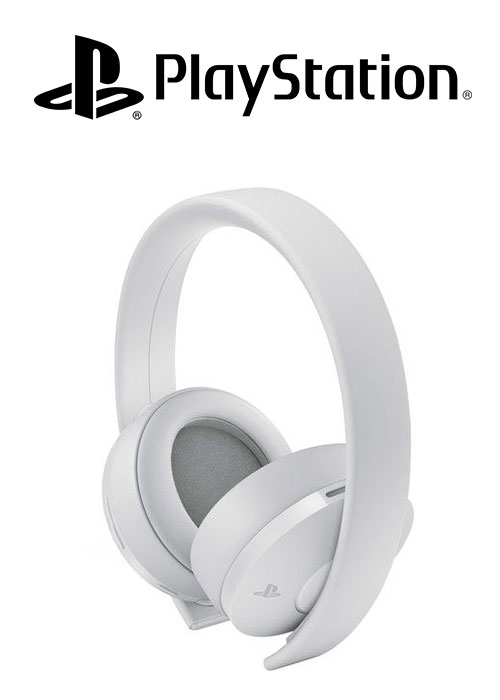 PS4 Headset Gold Wireless Stereo 2.0 White V2 