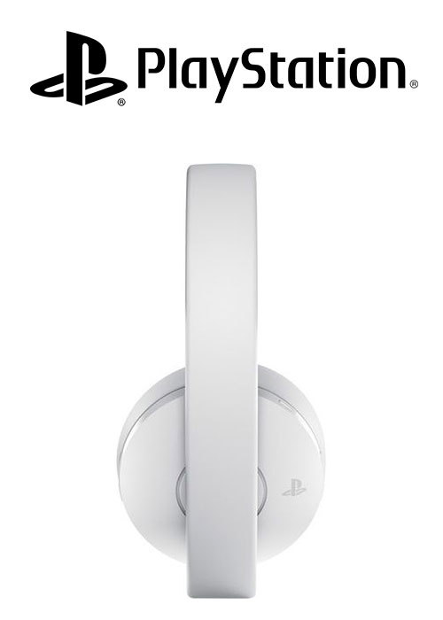 PS4 Headset Gold Wireless Stereo 2.0 White V2 