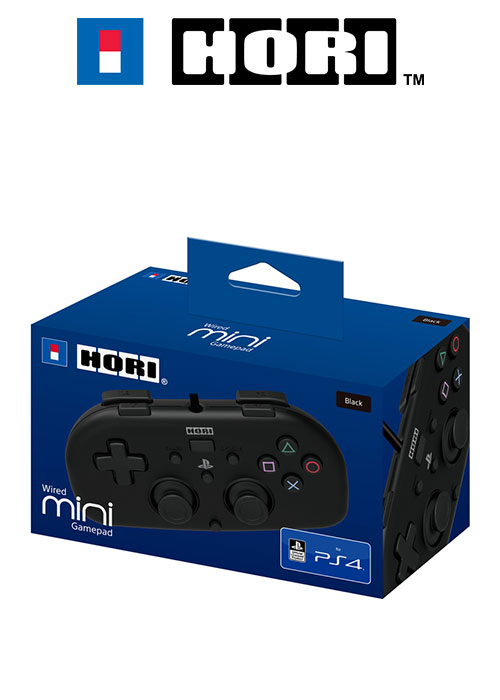PS4 Wired Mini Gamepad Black (HORI)