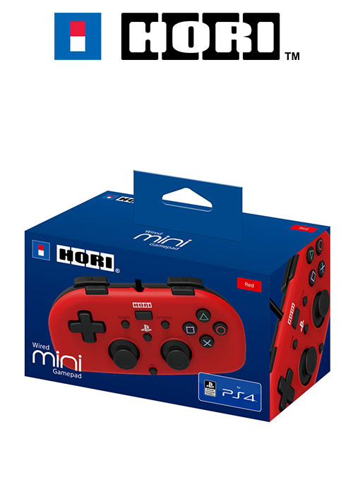 PS4 Wired Mini Gamepad Red (HORI)
