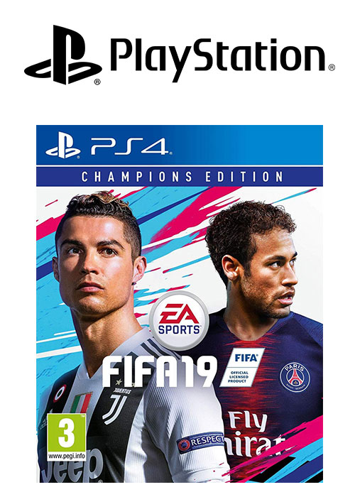 PS4 1TB With FIFA 19 Champions Edition Arabic 