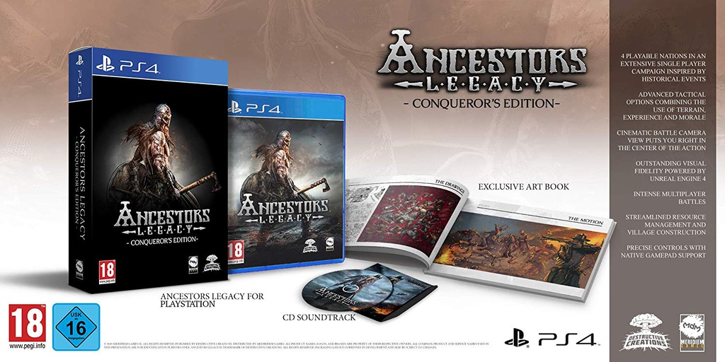 PS4 Ancestors Legacy: Conquerer's Edition R2