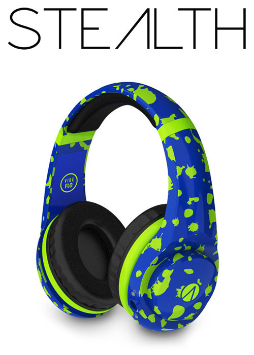 PS4 XP-Vibe Flo Stereo Gaming Headset - Blue (Stealth)