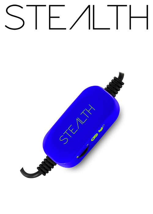 PS4 XP-Vibe Flo Stereo Gaming Headset - Blue (Stealth)