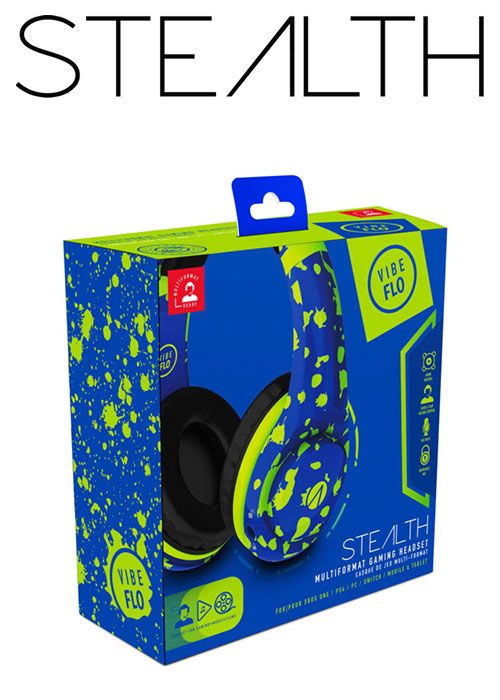 PS4 XP-Vibe Flo Stereo Gaming Headset - Blue (Stealth)