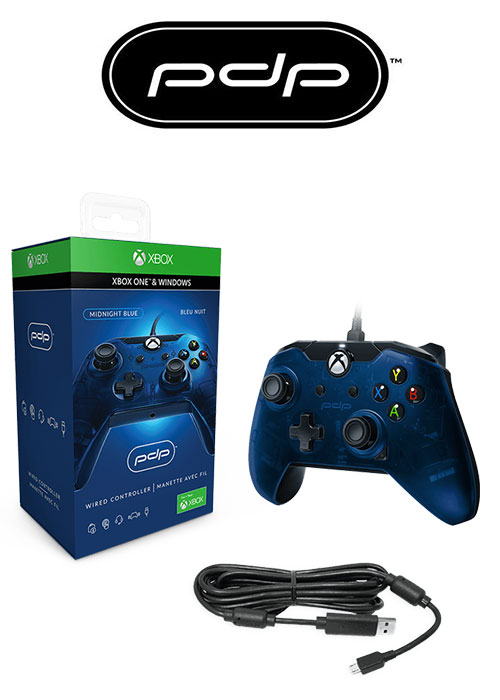 XB1 Wired Controller Midnight Blue (PDP)
