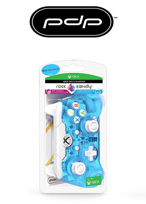XB1 Wired Controller Rock Candy Blue (PDP)