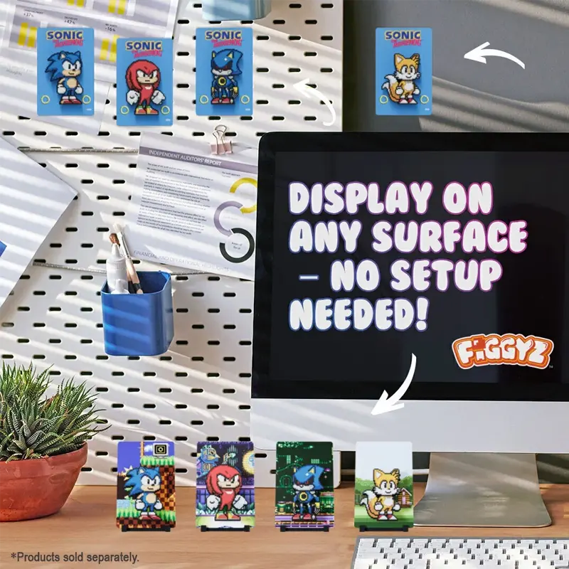 FIGGYZ Pop Magnet Collectible Sonic the Hedgehog (Classic) - Sonic 6.webp