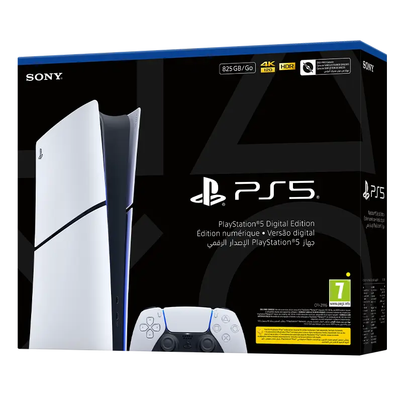 PS5 Slim Console Digital White - ( E Chassis) 2.webp
