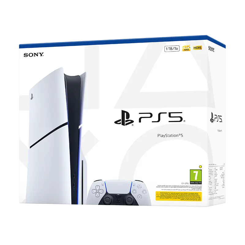 PS5 Slim Console Disk White - (E Chassis) 2.webp