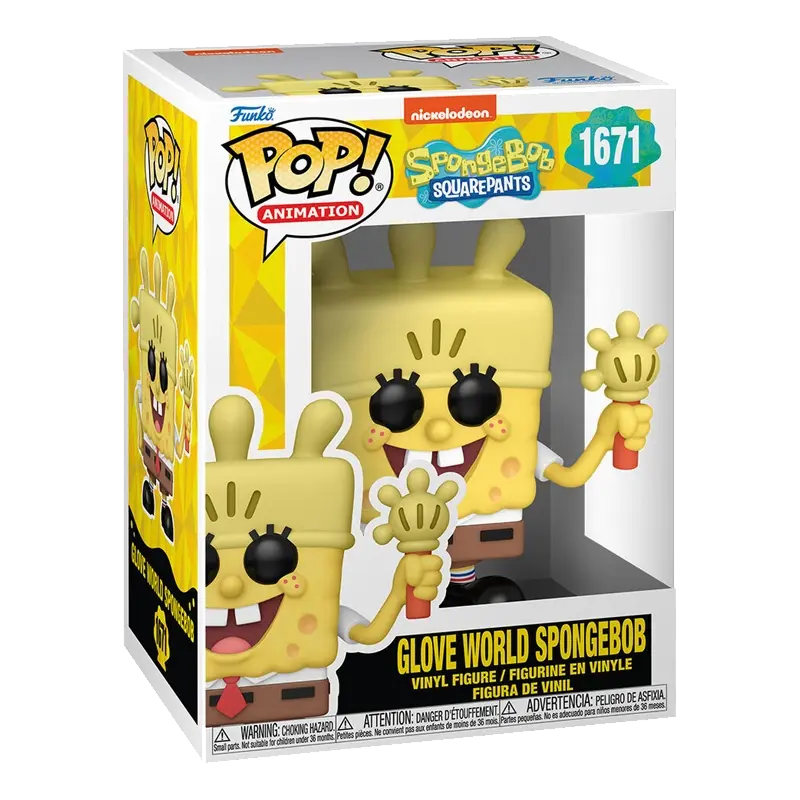 Funko Pop! Pop! Animation Spongebob Squarepants 25Th - Spongebob W Glove Light 2.webp