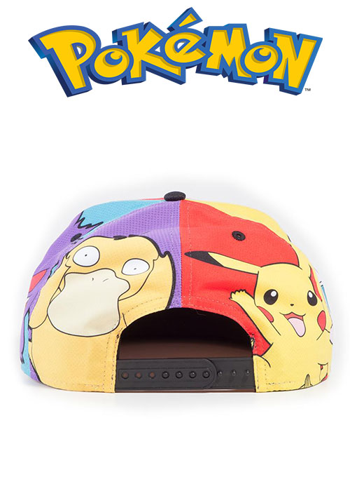 Pokémon -  Multi Pop Art Snapback Cap