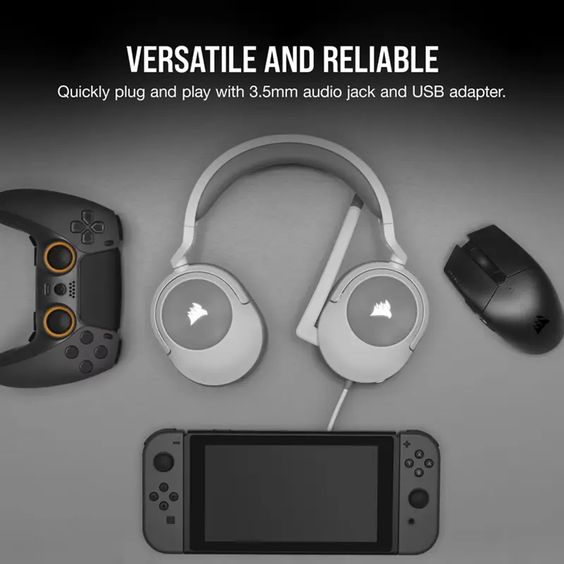 700506 HS55 Surround Wired Gaming Headset- White 4.webp