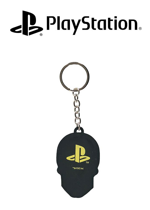 Playstation Biker - Rubber Keychain