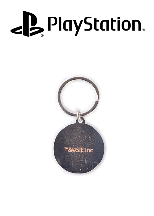Playstation Biker - Metal Keychain