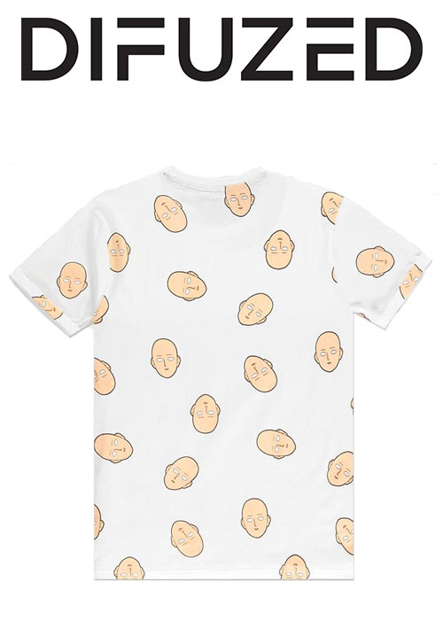 One Punch Man - AOP Saitama - Men's T-shirt - 2XL