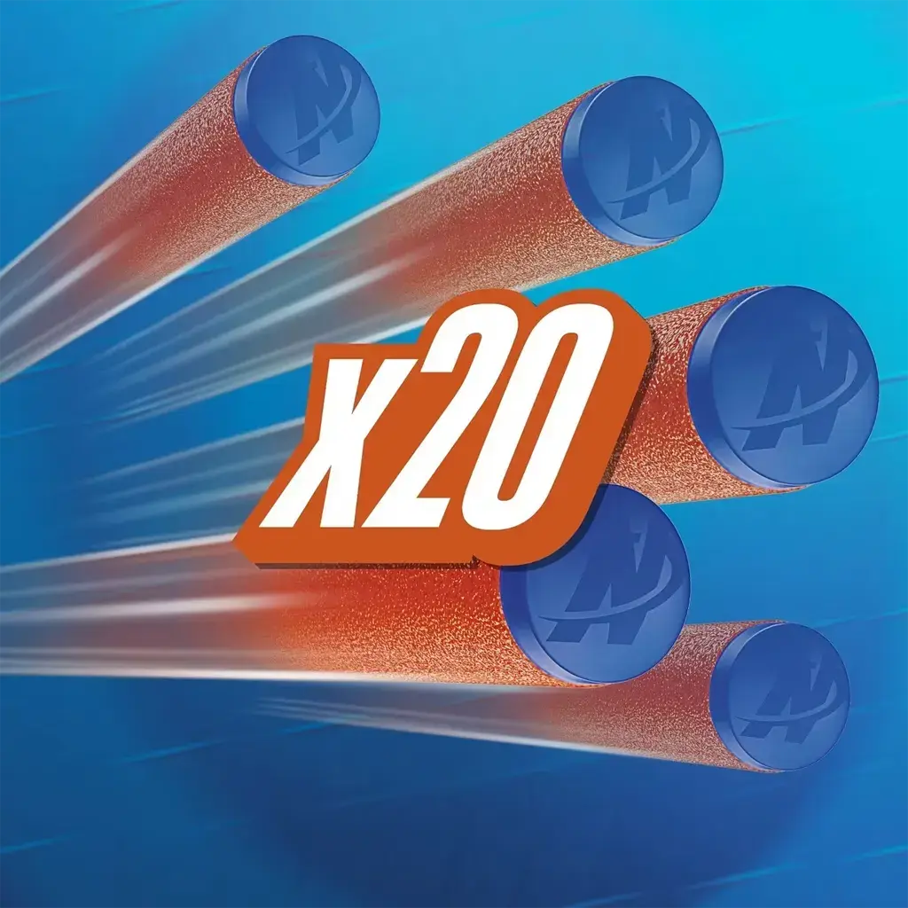 [702097] HASBRO Nerf N1 Refill 20 Bullets Pack 5.webp