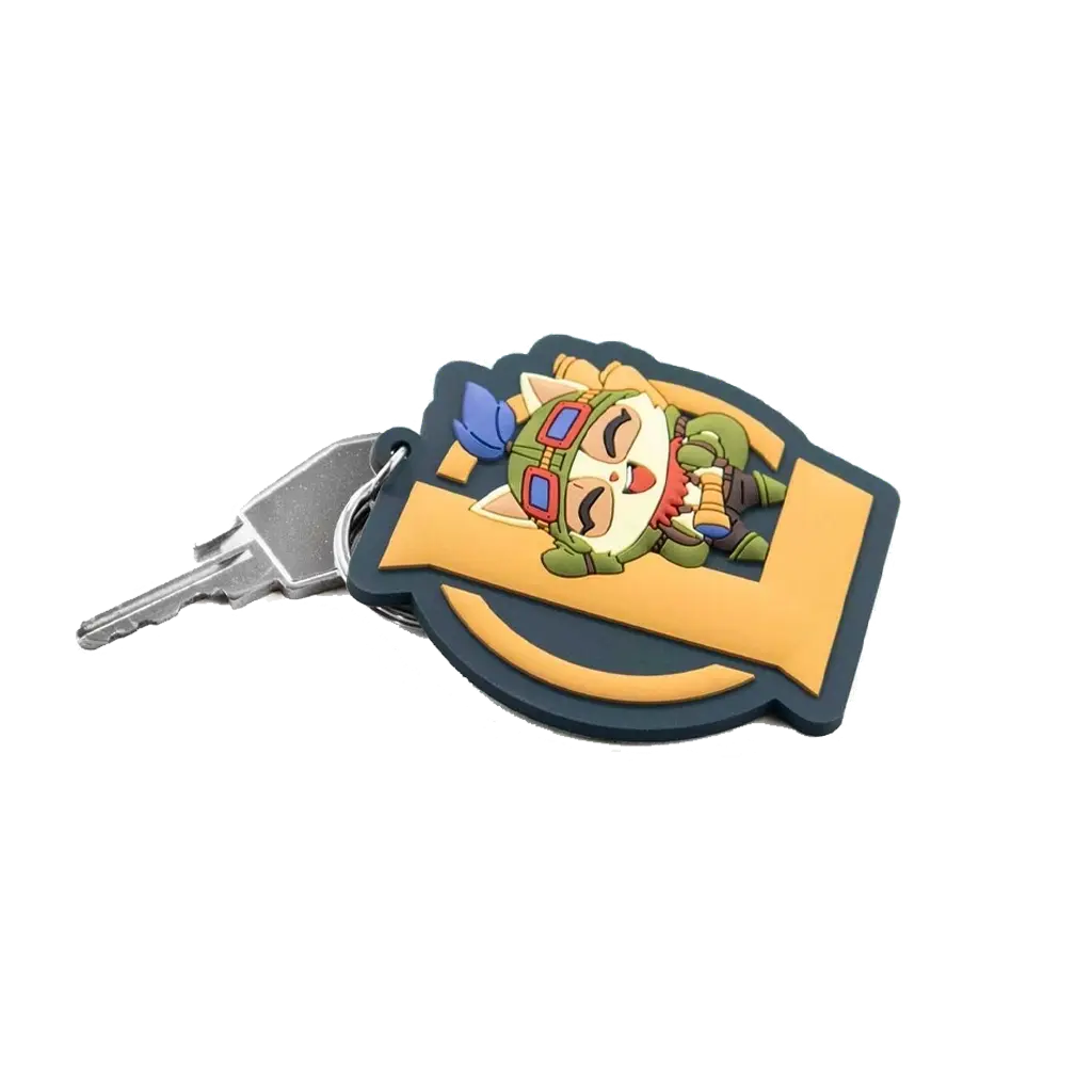 [702472] Pyramid League of Legends Teemo - Keychain 3.webp