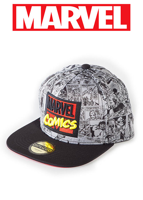 Marvel Comics - AOP Snapback Cap