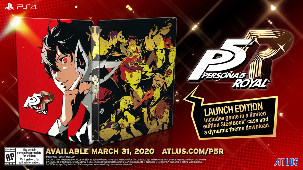 PS4 Persona 5 Royal Launch Edition R2
