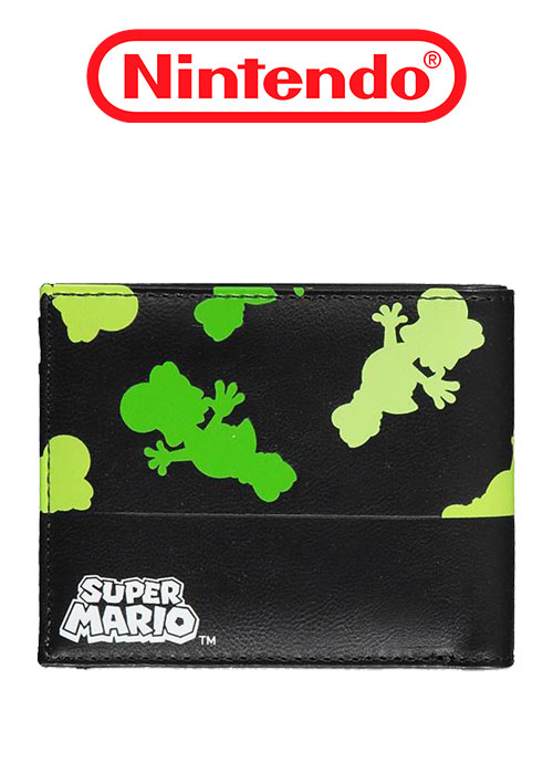 Nintendo - Super Mario Yoshi AOP Bifold Wallet