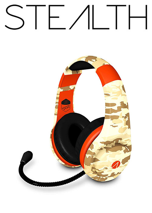 PS4 XP Warrior Multiformat Wired Gaming Headset - Desert Camouflage (Stealth)