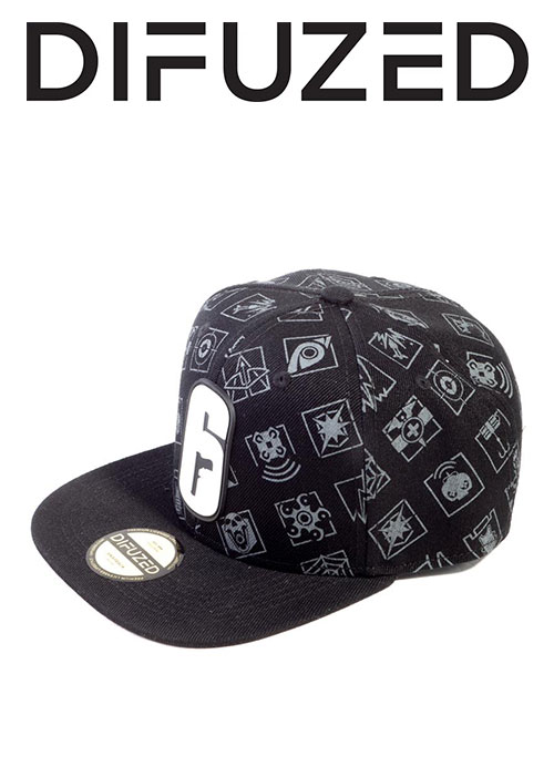 Rainbow 6 - 6-Siege Classic Snapback Cap