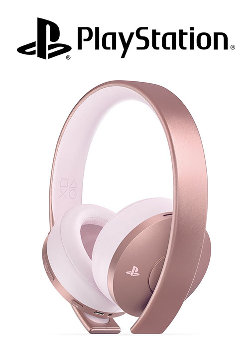 PS4 Headset Wireless Stereo 2.0 Rose Gold V2