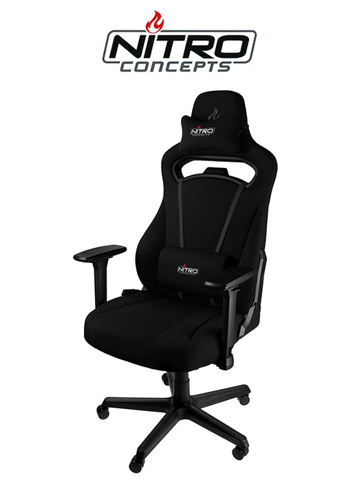 Nitro Concepts E250 Gaming Chair - Black