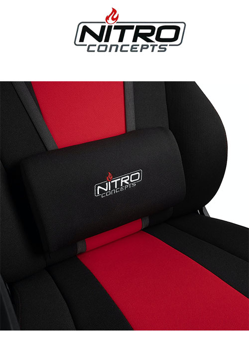 Nitro Concepts E250 Gaming Chair - Black/Red