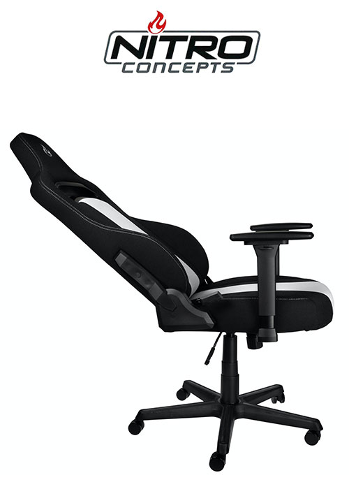 Nitro Concepts E250 Gaming Chair - Black/White
