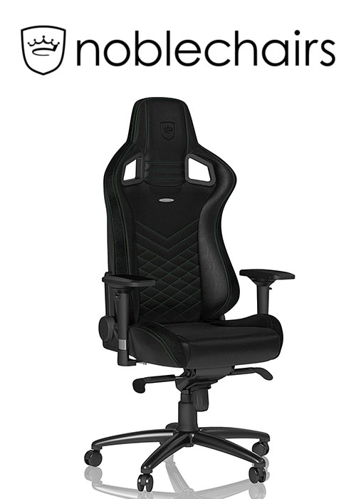 Noblechairs EPIC Series - Black/Green