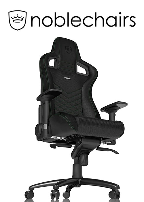 Noblechairs EPIC Series - Black/Green