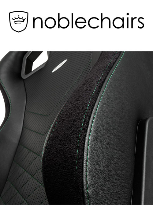 Noblechairs EPIC Series - Black/Green